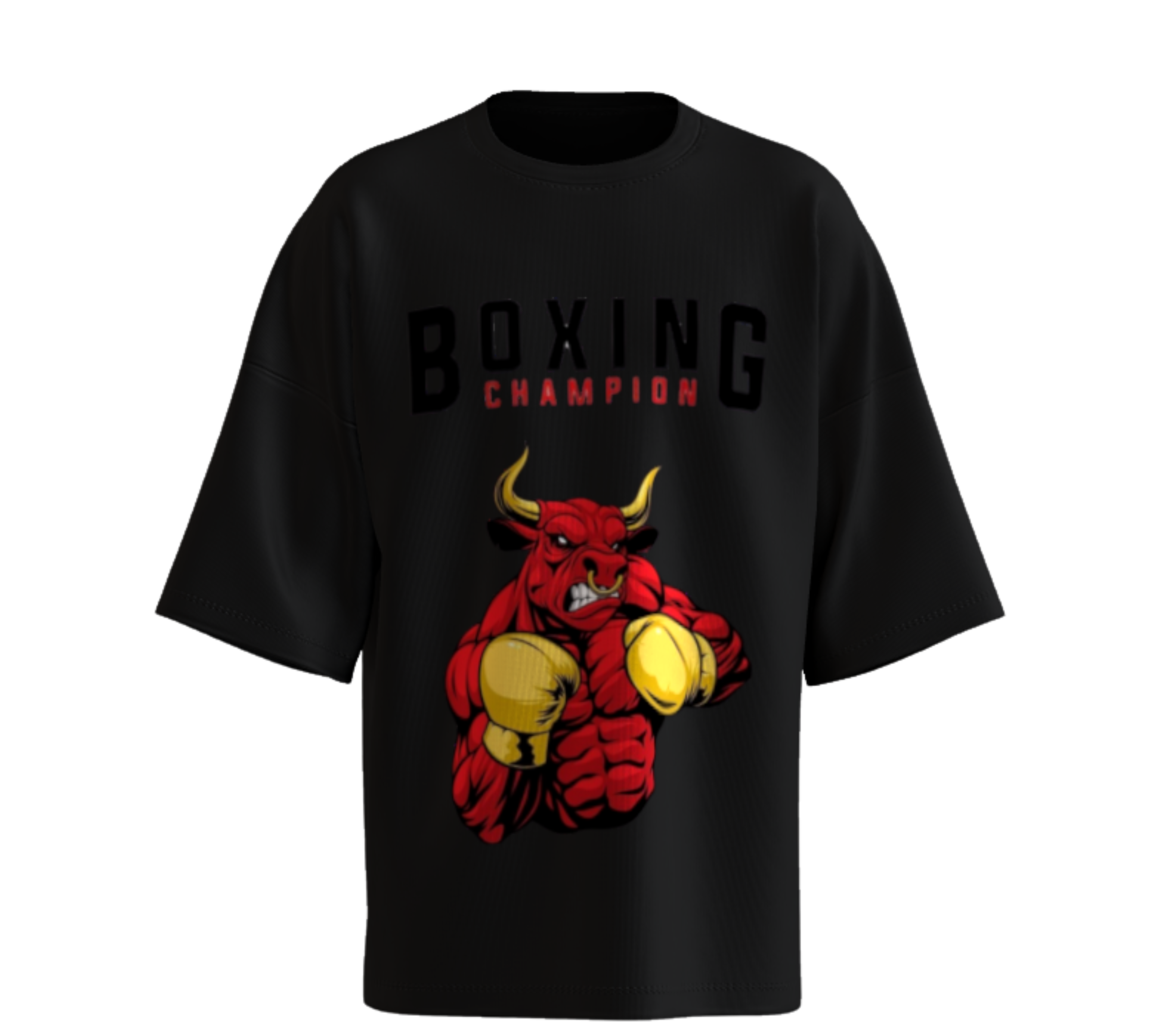 Boxing Тениска "Black Bull" | Fighting club